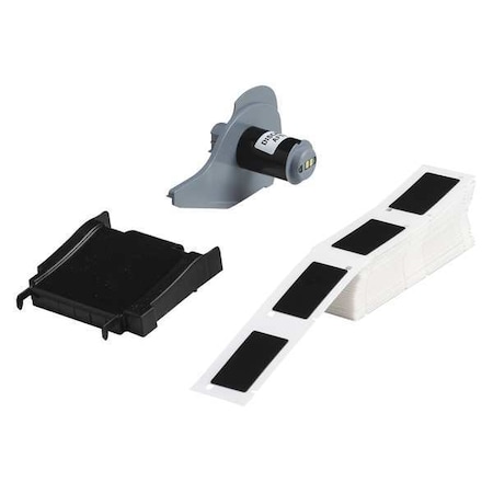 Brady Label Cartridge, Black, Labels/Roll: 100 M71EP-173-593-BK