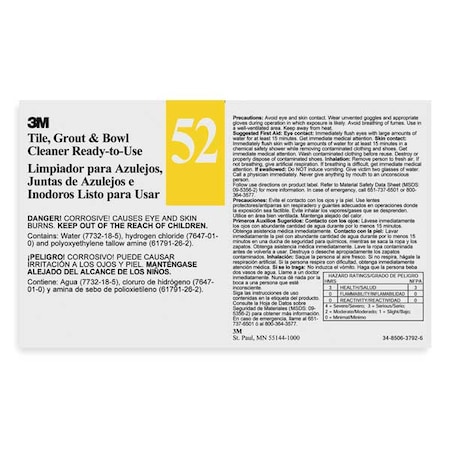 3M Secondary Label, PK12 340452