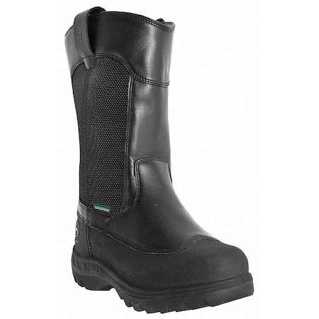 John Deere Size 9-1/2 Men's Miner Steel Mining Boots, Black JD9600