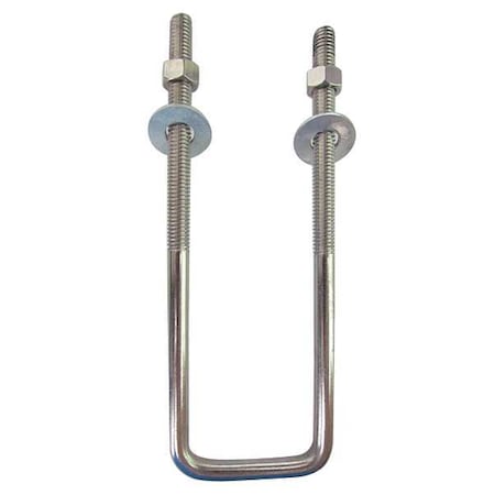 ゆゆ Zoro Select Square U-Bolt, 3/8