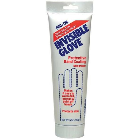 Blue Magic Protective Hand Cream, Invisible Glove, Liquid, 5 oz Tube, Non-Greasy, Fragrance Free 5215-12