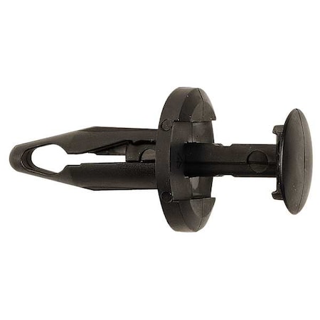 Zoro Select Push-In Rivet, Dome Head, Nylon Body, 25 PK 5ZDU3
