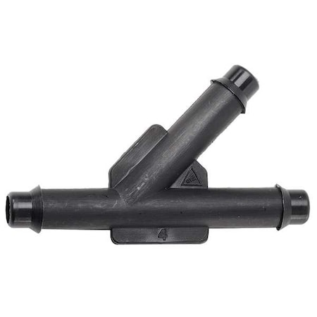 Zoro Select Wye, Nylon, Barbed1/4", 1/4", 1/4", PK15 5ZDV5