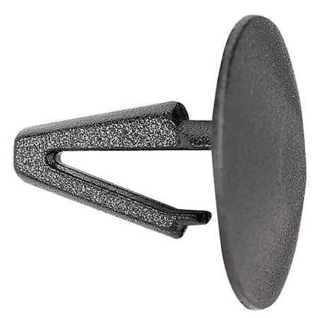 Zoro Select Push-In Rivet, Dome Head, Plastic Body, 25 PK 890830-0