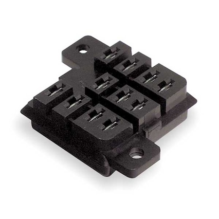 Omron Relay Socket, Standard, Square, 11 Pin, PCB PTFPCB