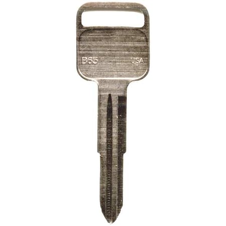 Zoro Select Key Blank, B65, PK10 5ZLE4