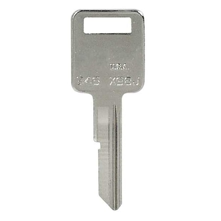 Zoro Select Key Blank, B46, RA5, PK25 5ZLF7