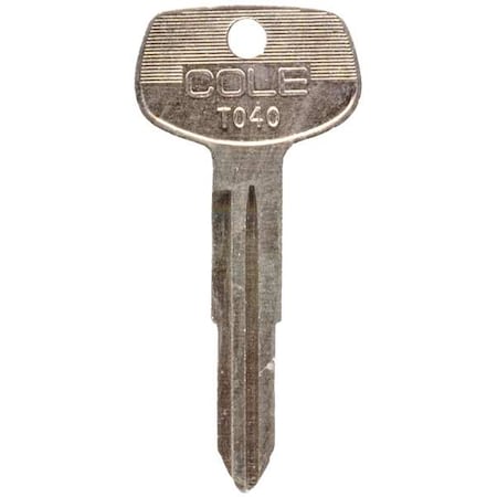 Zoro Select Key Blank, TR40, TO40, PK25 5ZLF0