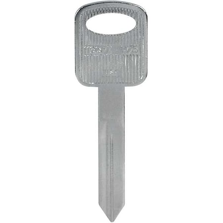 Zoro Select Key Blank, H75, DA36, PK25 5ZLF4