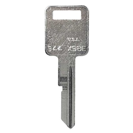 Zoro Select Key Blank, B44, PK25 5ZLF5
