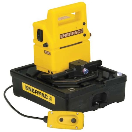 Enerpac PUJ1201B Hyrdaulic Electric Pump, 10,000 psi Max Pressure, 0.5 hp, Universal Motor, High Force PUJ1201B