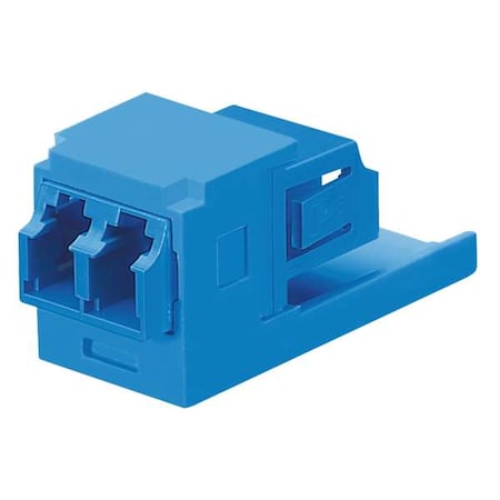 Pannet Adapter, Singlemode Duplex LC Fiber, Blue CMDSLCZBU