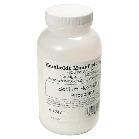 Humboldt Sodium Hexametaphosphate, 1 lb 5ZPZ6