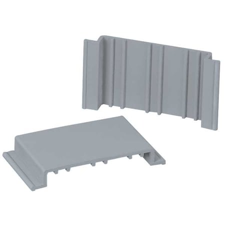 Panduit Wire Retainer, Gray, PVC, Wire Retainers TG70WR-X