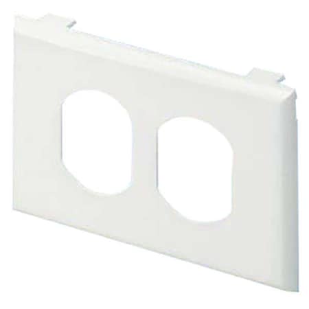 Panduit Plate, Off White, PVC, Plates T70PIW