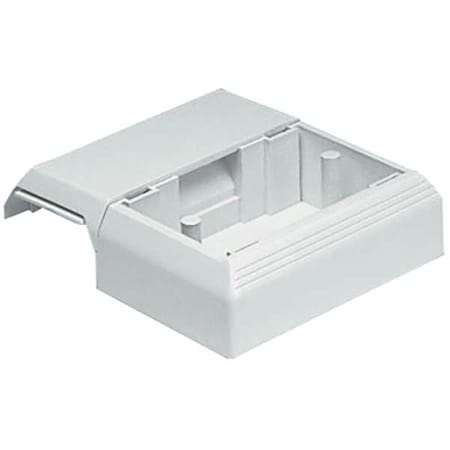 Panduit Offset Box, Off White, PVC, Boxes T45WCIW