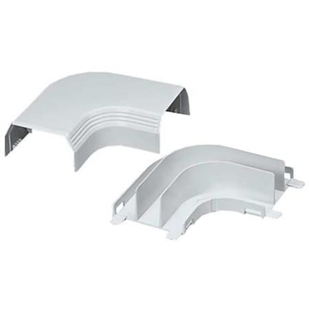 PANDUIT Right Angle, Off White, PVC, Elbows T45RAIW