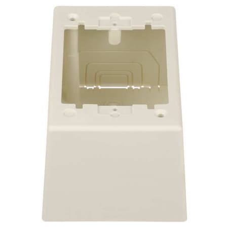 PANDUIT Deep Junction Box, PVC, Boxes JBP1DIW