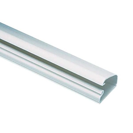Panduit Base Raceway, LD5 Series, 1 Channel, 1 in W, 0.58 in H, 8 ft L, Off White LD5IW8-A