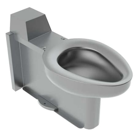 Acorn Controls Prison Toilet, 1.6 gpf gpf, Not Applicable, Floor Mount, Stainless Steel 2120-W-3-ADA-SPS