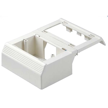 Panduit Workstation Outlet Center Offset Box T70WC2IW