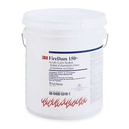 3M Fire Barrier Sealant Caulk, 4.5 gal. 150+