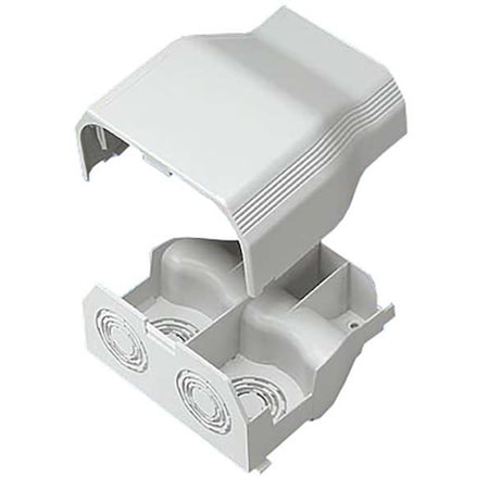 Panduit Entrance End, Off White, PVC, Ends T70EEIW
