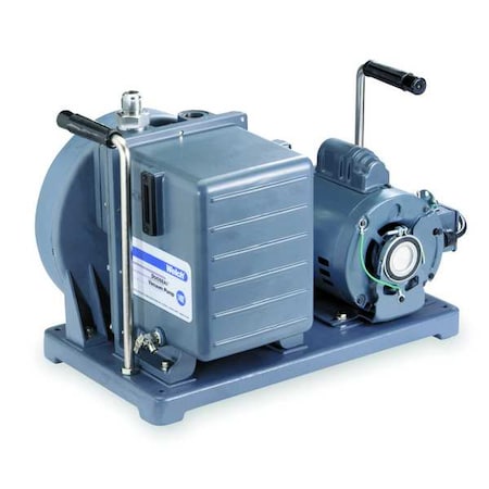 Welch Vacuum Pump, 1/2 HP, 5.6 cfm, 115/230V 1402B-46