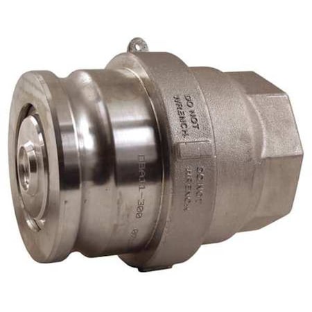 Dixon Dry Disconnect Adapter, 4 x 3 In, 120 psi DBA11-300