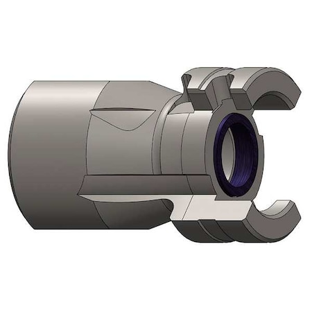 Dixon Female to Thor Nipple, (F)NPT, 1/2, Steel P4F4