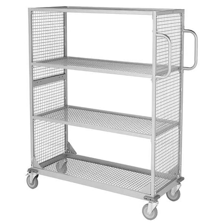 Zoro Select Merchandising Cart, 20 In. W, 46 In. L MC-4820