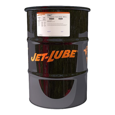 Jet-Lube 50 gal. White Food Machine Grease Drum 30129