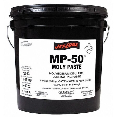 Jet-Lube 2.5 gal. Moly Paste Pail Blue 28013