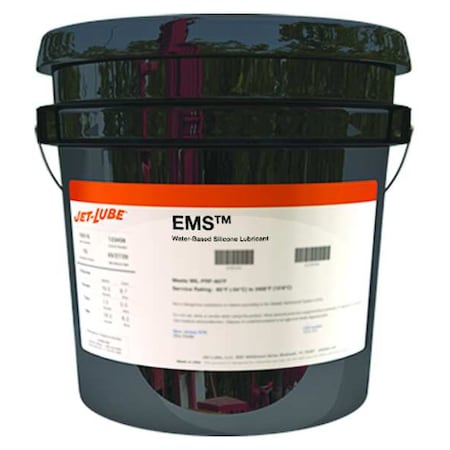 Jet-Lube Silicone Lubricant, 5 gal., Jug, Silicone, White 52535