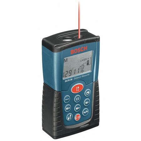 Bosch Laser Distance Measurer, 130Ft DLR130K