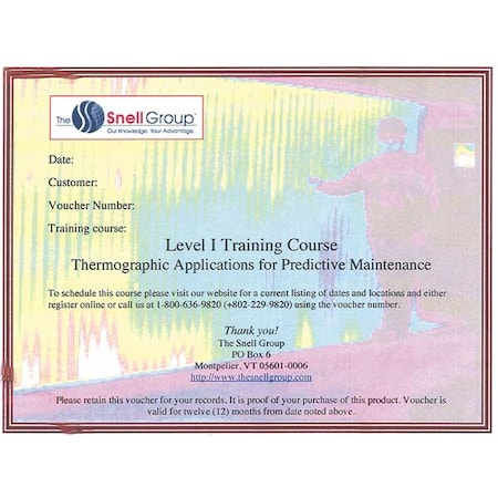 The Snell Group Level I Thermography Training, Predictive SNELL-LI-PDM
