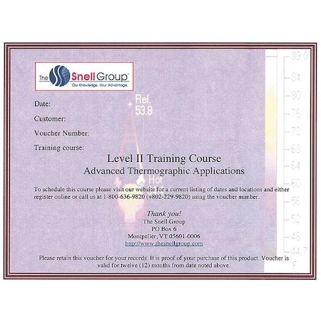 The Snell Group Level II Thermography Training SNELL-L2-PDM