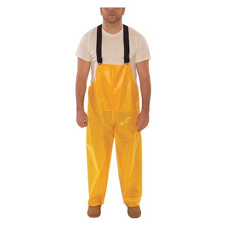 TINGLEY Iron Eagle Plain Front Overall, Gold/Yellow, Premium Snap-Lock Suspender Buckles, Size Medium O22007