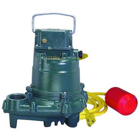 Zoeller 1/3 HP 1-1/2" - 3" Submersible Sump Pump 115 Tether 2057-0005