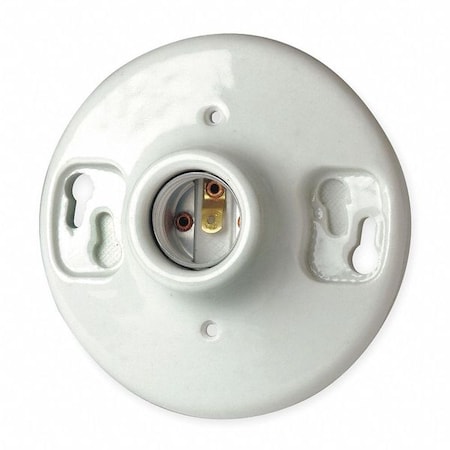 Leviton Lamp Holder, Med Base 9875
