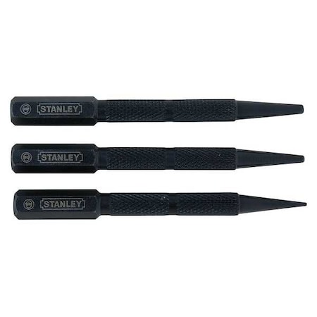 Stanley 3 Piece Square Head Nail Set 58-230