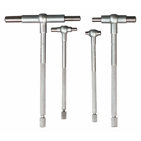 MITUTOYO Telescoping Gage Set, 4 Pc, 2.126 In D 155-907