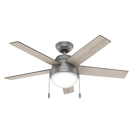 Hunter Decorative Ceiling Fan 46 Blade Dia 1 Phase 120vac