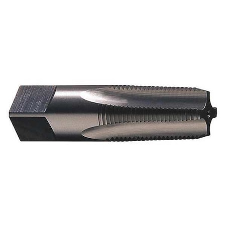 Cle-Line Pipe Tap, 1/2"-14, Semi-Bottoming, 4 Flutes, NPT C64217