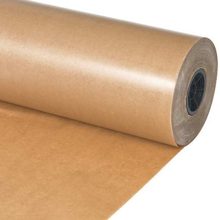 Partners Brand Waxed Paper Rolls, 18", Kraft, 1/Roll WP1830