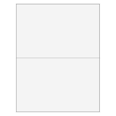 Tape Logic Tape Logic Laser Labels, Rectangle, Master Case, 8 1/2" x 5 1/2", White, PK2000 LL135MC