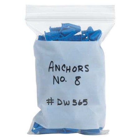 Partners Brand White Block Reclosable Poly Bags, 2" x 3", 2 mil, Clear, 1000 PK PB3935