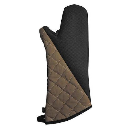 Bestgrip Conventional Oven Mitt, Black, 15" 810CM15