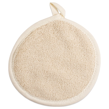 San Jamar Rnd Heavy Duty, Terry Pot Holder, 8", PK12 813RPH