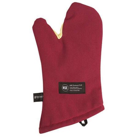 Cool Touch Flame Conventional Mitt, W/Kevlar, 535 deg F, 15" KT0215